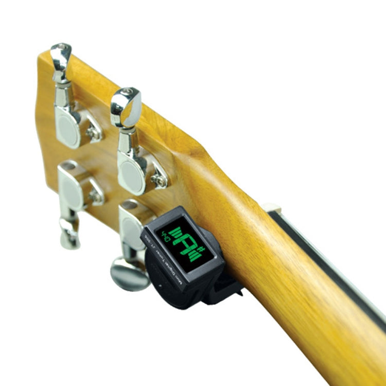 JOYO JT-306 Mini Digital LCD Clip-on Tuner for Acoustic Electric Guitar Bass Violin Ukulele (Black) - Stringed Instruments by JOYO | Online Shopping UK | buy2fix