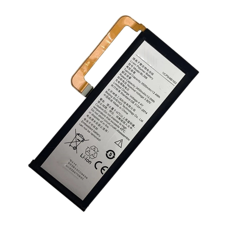 3500mAh BL268 for Lenovo ZUK Z2 Li-Polymer Battery - For Lenovo by buy2fix | Online Shopping UK | buy2fix