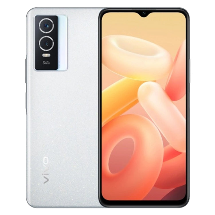 vivo Y76s 5G, 50MP Camera, 8GB+256GB, Dual Back Cameras, Side Fingerprint Identification, 4100mAh Battery, 6.58 inch Android 11.0 OriginOS 1.0 Dimensity 810 Octa Core up to 2.4GHz, OTG, Network: 5G(White) - vivo by vivo | Online Shopping UK | buy2fix