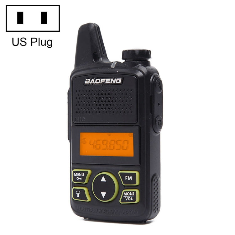 BaoFeng BF-T1 Single Band Radio Handheld Walkie Talkie, US Plug - Consumer Electronics by BAOFENG | Online Shopping UK | buy2fix