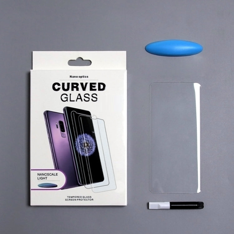 UV Liquid Curved Full Glue Tempered Glass for Huawei P30 Pro - Mobile Accessories by buy2fix | Online Shopping UK | buy2fix