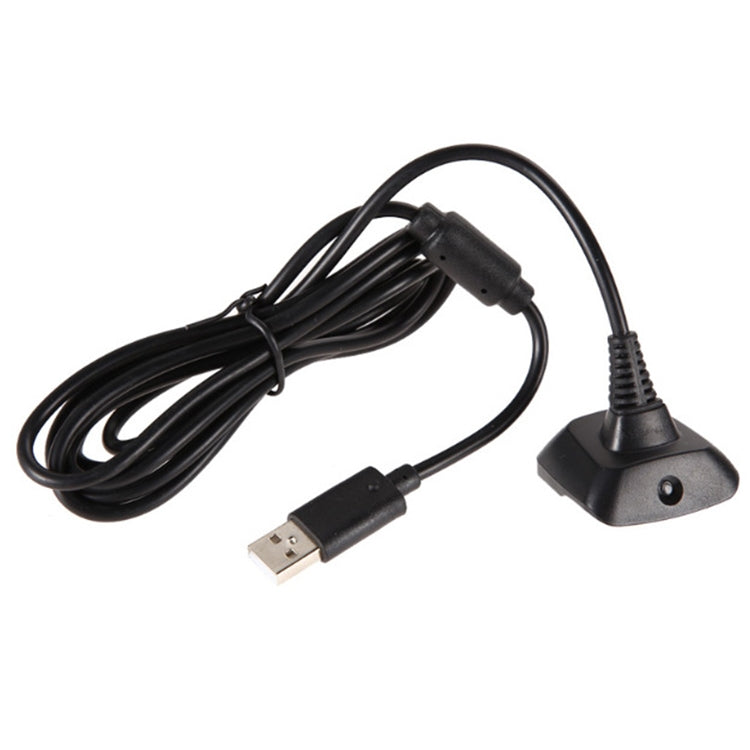 XBOX360 1.5m Wireless Controller Charging Cable with Magnetic for XBOX360(Black) - Adapter & Cable by buy2fix | Online Shopping UK | buy2fix