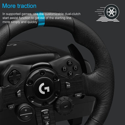 Logitech G923 Game Racing Steering Wheel Pedal Shift Lever for PS5 / PS4 / PC - Gamepads by Logitech | Online Shopping UK | buy2fix