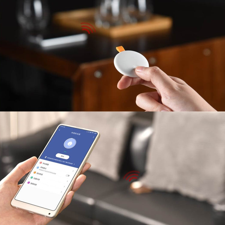 Original Xiaomi Youpin Ranres Intelligent Anti-lost Device Smart Positioning Finder, Lite Version(White) - Anti-lost Alarm by Xiaomi | Online Shopping UK | buy2fix