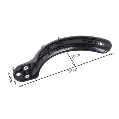 For Xiaomi Mijia M365 Electric Scooter Accessories Rear Wheel Fender with Hook(Black) - Scooter Accessories by buy2fix | Online Shopping UK | buy2fix