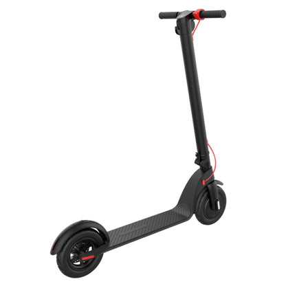 [EU Warehouse] X7 Outdoor Waterproof Foldable Off-road Scooter with 8.5 inch Vacuum Tires & LCD Display& LED Lights & 6.4AH Lithium Battery, Load-bearing: 20-100kg (Black) - Electric Scooters by buy2fix | Online Shopping UK | buy2fix