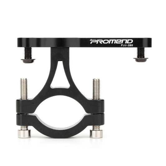 PROMEND FJJ-280N CNC Aluminum Alloy Bicycle Adapter Seat for Bottle Cage (Black) - Outdoor & Sports by PROMEND | Online Shopping UK | buy2fix