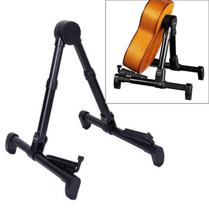 Simple Folding Vertical Guitar Violin Ukulele Bracket Musical Instrument Stand - Stringed Instruments by buy2fix | Online Shopping UK | buy2fix