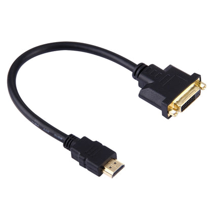 30cm HDMI Male to 24+1 DVI Female Adapter Cable -  by buy2fix | Online Shopping UK | buy2fix