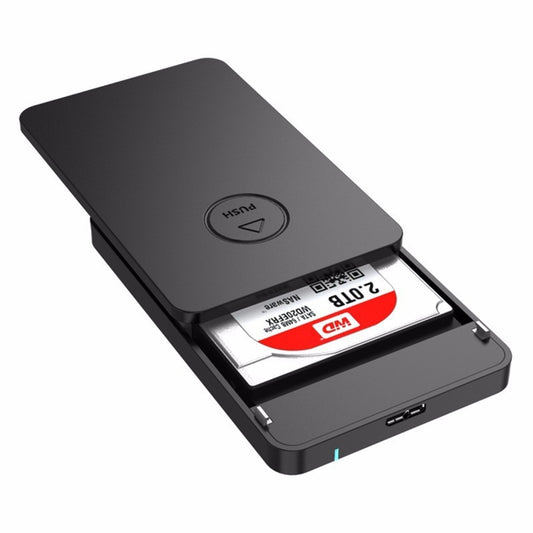 ORICO 2569S3 USB3.0 Micro-B External Hard Disk Box Storage Case for 9.5mm 2.5 inch SATA HDD / SSD(Black) - HDD Enclosure by ORICO | Online Shopping UK | buy2fix