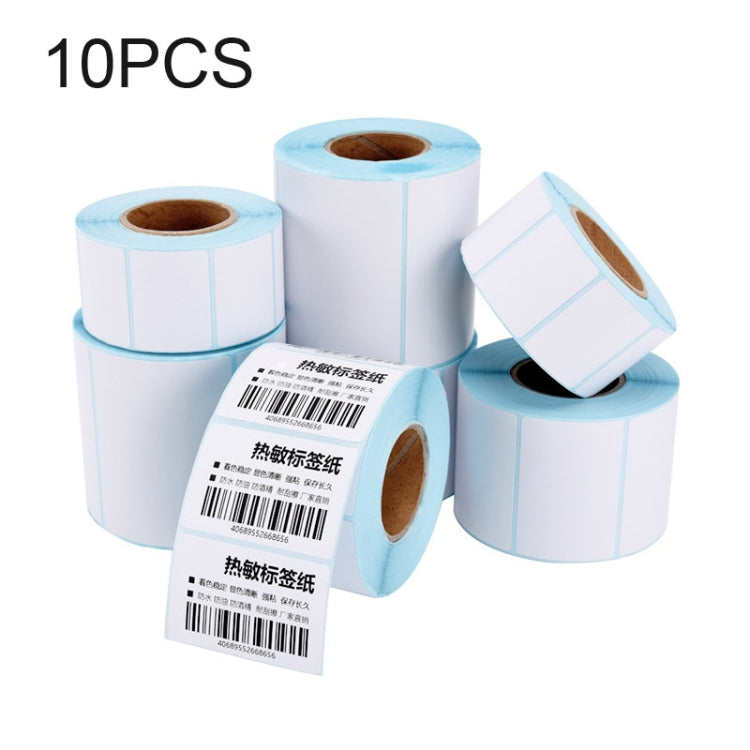 10 PCS 60mmx40mm 700 Sheets Self-adhesive Thermal Barcode Label Paper - Consumer Electronics by buy2fix | Online Shopping UK | buy2fix