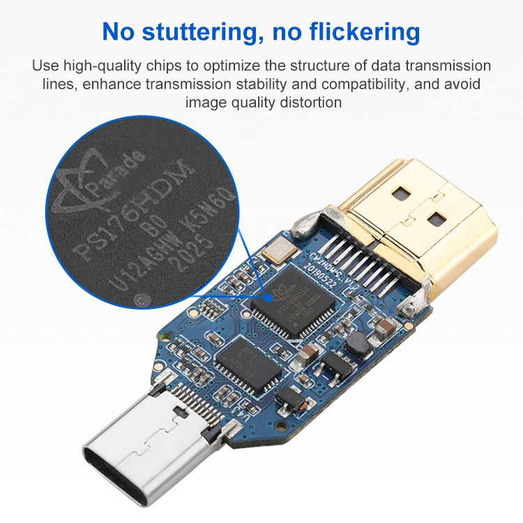 USB 3.1 Type-C / USB-C Female to HDMI Male Adapter - Computer & Networking by buy2fix | Online Shopping UK | buy2fix