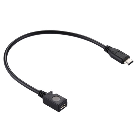 USB-C / Type-C 3.0 Male to Micro USB Female Cable Adapter, Length: 29cm - USB-C & Type-C Cable by buy2fix | Online Shopping UK | buy2fix