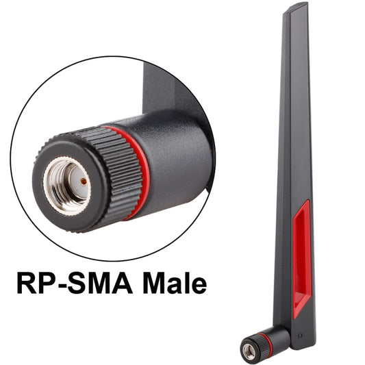 2.4G / 5G WiFi 12dBi RP-SMA Male Antenna for Router Network - Consumer Electronics by buy2fix | Online Shopping UK | buy2fix