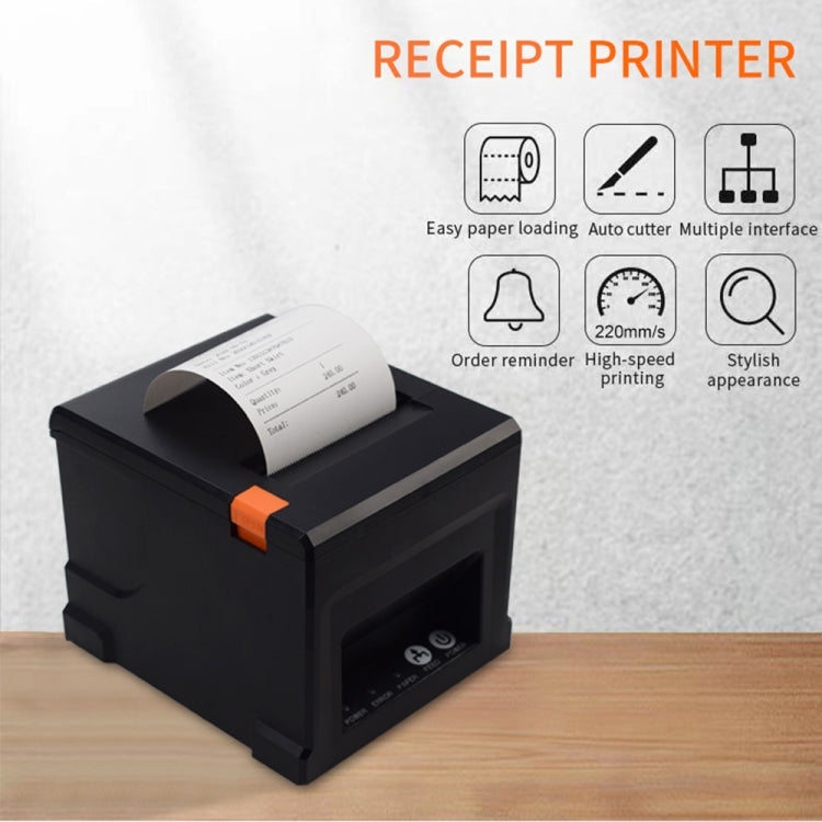 ZJ-8360 USB Auto-cutter 80mm Thermal Receipt Printer(AU Plug) - Consumer Electronics by buy2fix | Online Shopping UK | buy2fix