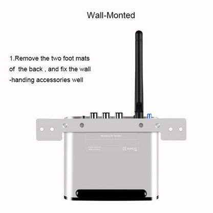Measy AV220 2.4GHz Wireless Audio / Video Transmitter and Receiver, Transmission Distance: 200m, AU Plug - Consumer Electronics by Measy | Online Shopping UK | buy2fix