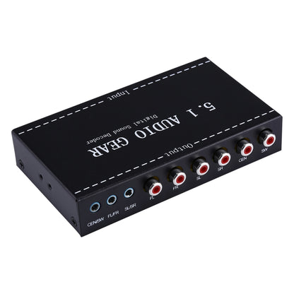 NK-A6L 5.1 Audio Gear Digital Sound Decoder - Audio Signal Switcher by buy2fix | Online Shopping UK | buy2fix