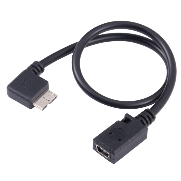 Mini USB Female to Micro-B 3.0 Male Data Charging Cable - USB Cable by buy2fix | Online Shopping UK | buy2fix