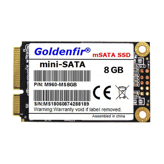 Goldenfir 1.8 inch Mini SATA Solid State Drive, Flash Architecture: TLC, Capacity: 8GB - Computer & Networking by Goldenfir | Online Shopping UK | buy2fix