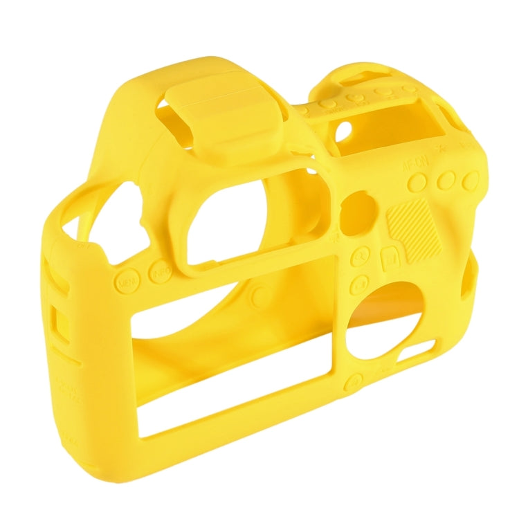 PULUZ Soft Silicone Protective Case for Canon EOS 6D(Yellow) - Protective Case by PULUZ | Online Shopping UK | buy2fix