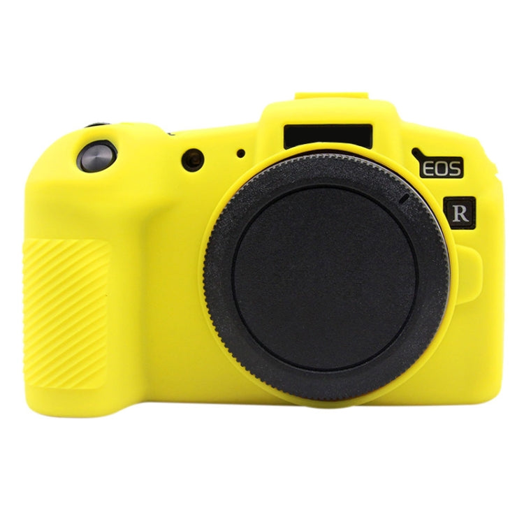 PULUZ Soft Silicone Protective Case for Canon EOS RP(Yellow) - Camera Accessories by PULUZ | Online Shopping UK | buy2fix