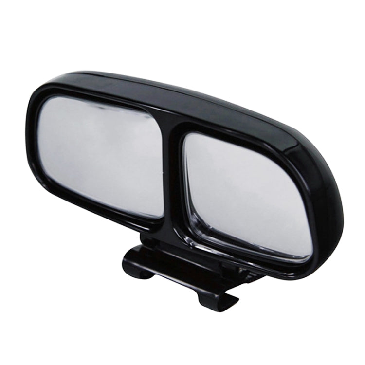 Left Side Rear View Blind Spot Mirror Universal adjustable Wide Angle Auxiliary Mirror(Black) - Convex Mirror & Accessories by buy2fix | Online Shopping UK | buy2fix