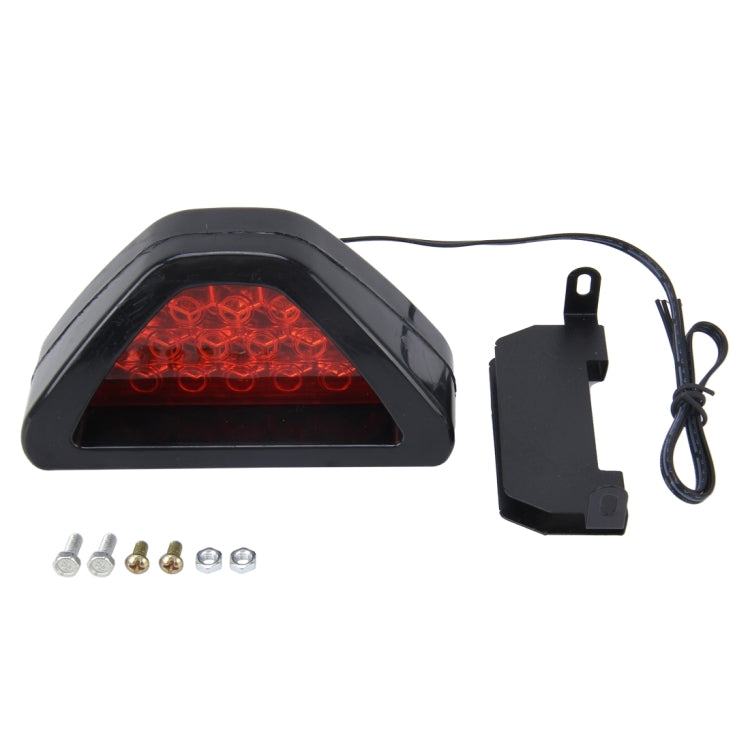 Red 12 LED Brake Lamp for Vehicle (DC 12V) - In Car by buy2fix | Online Shopping UK | buy2fix