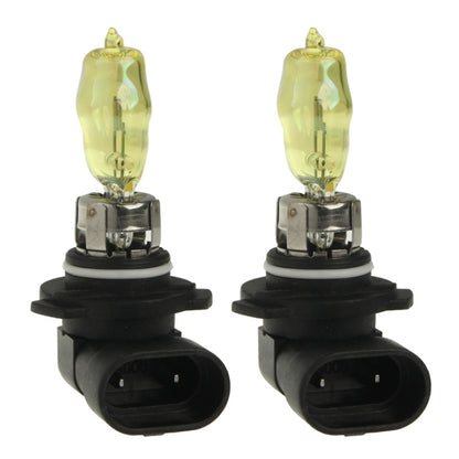 2 X 9005 HOD Halogen Bulbs 12V 100W 2400 LM 3500K Yellow Light Headlights - In Car by buy2fix | Online Shopping UK | buy2fix