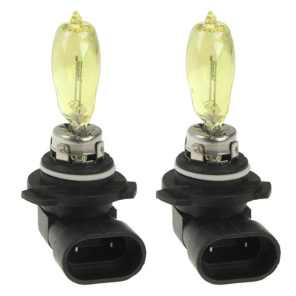 2 X 9006 HOD Halogen Bulbs 12V 100W 2400 LM 3500K Yellow Light Headlights - In Car by buy2fix | Online Shopping UK | buy2fix