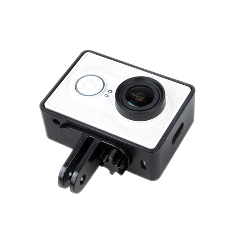 TMC Plastic Frame Mount Housing For Xiaomi Yi Sport Camera(HR319-BK)(Black) - DJI & GoPro Accessories by TMC | Online Shopping UK | buy2fix