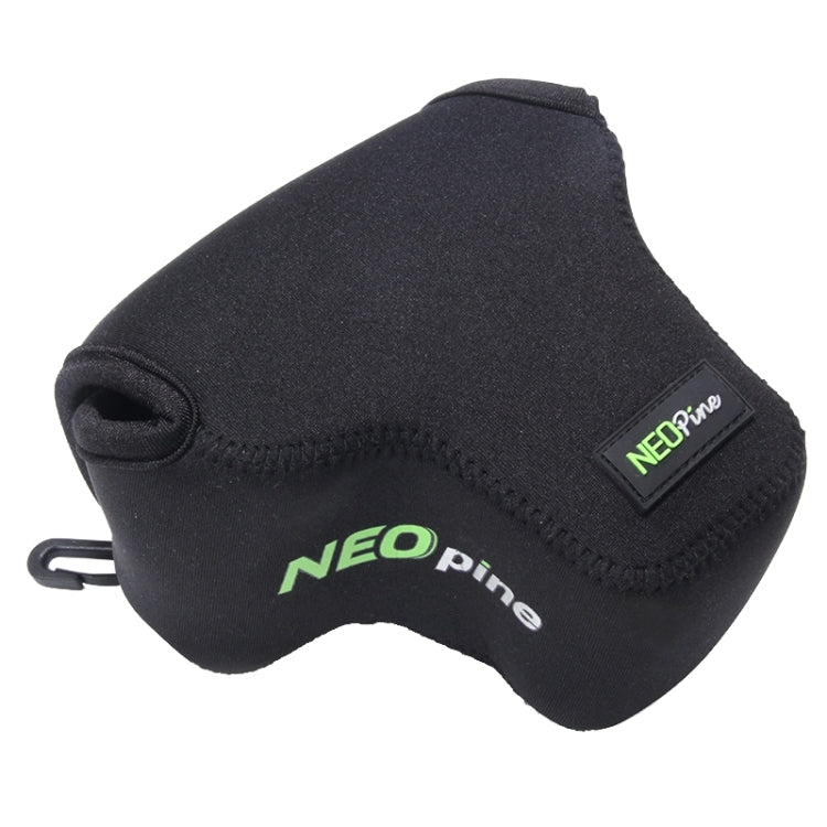 NEOpine Neoprene Shockproof Soft Case Bag with Hook for Fujifilm X-T10 Camera(Black) - Camera Accessories by NEOPine | Online Shopping UK | buy2fix