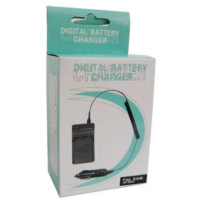 Digital Camera Battery Charger for Samsung BP-80W(Black) - Battery Car Charger by buy2fix | Online Shopping UK | buy2fix