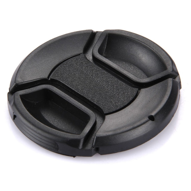 62mm Center Pinch Camera Lens Cap(Black) - Lens Cap by buy2fix | Online Shopping UK | buy2fix