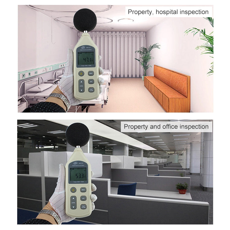 Digital Sound Level Meter (Range: 30~130dBA, 35~130dBC) - Consumer Electronics by buy2fix | Online Shopping UK | buy2fix