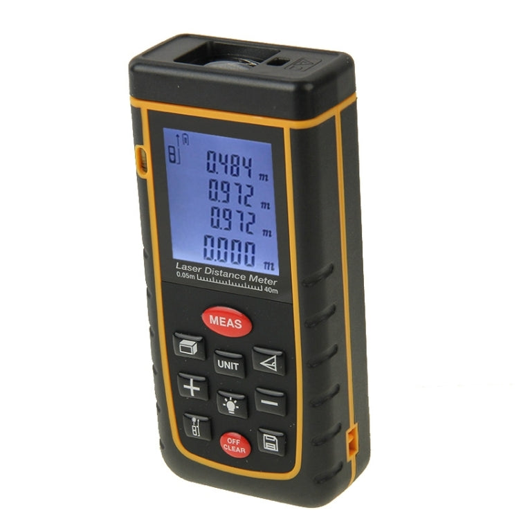 RZ-A40 1.9 inch LCD 40m Hand-held Laser Distance Meter with Level Bubble - Consumer Electronics by buy2fix | Online Shopping UK | buy2fix