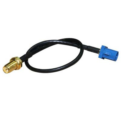 Fakra C Male to RP-SMA Female Connector Adapter Cable / Connector Antenna - GPS Accessories by buy2fix | Online Shopping UK | buy2fix