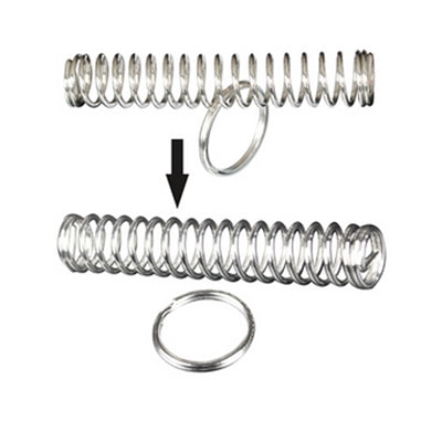 Magic Trick Toy - Ring and Spring(Silver) -  by buy2fix | Online Shopping UK | buy2fix