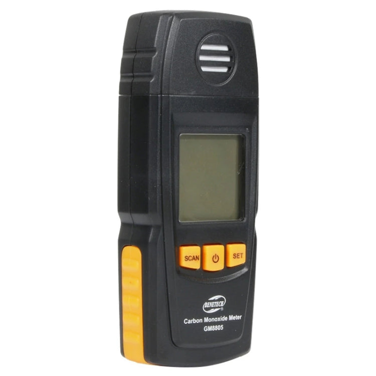 BENETECH GM8805 LCD Display Handheld Carbon Monoxide CO Monitor Detector Meter Tester, Measure Range: 0-1000ppm(Black) - Gas Monitor by BENETECH | Online Shopping UK | buy2fix