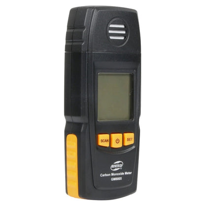 BENETECH GM8805 LCD Display Handheld Carbon Monoxide CO Monitor Detector Meter Tester, Measure Range: 0-1000ppm(Black) - Gas Monitor by BENETECH | Online Shopping UK | buy2fix