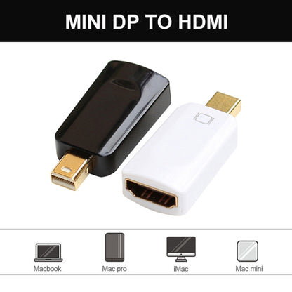 Mini DisplayPort Male to HDMI Female Adapter, Size: 4cm x 1.8cm x 0.7cm(Black) - Adapter by buy2fix | Online Shopping UK | buy2fix