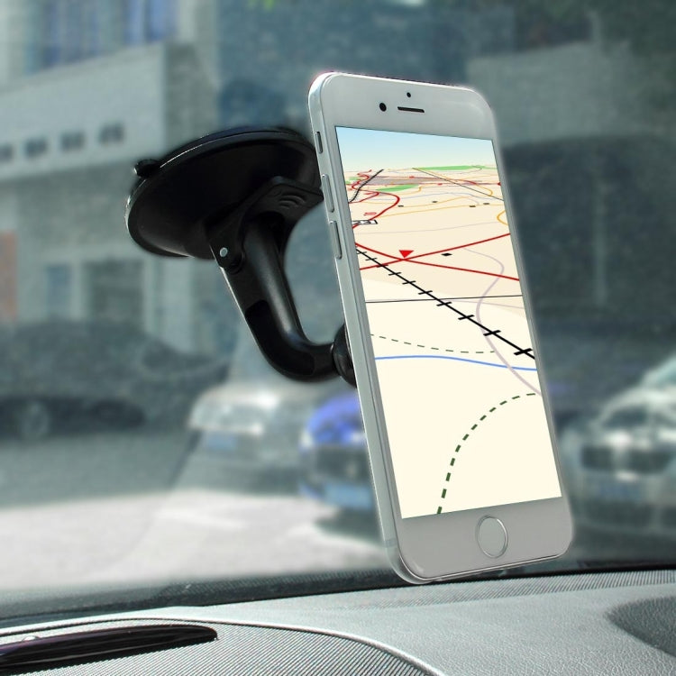 Young Player Magnetic 360 Degrees Rotation Super Suction Cup Car Mount Holder with Quick-Snap, For iPhone, Galaxy, Sony, Lenovo, HTC, Huawei, and other Smartphones - Car Holders by Young Player | Online Shopping UK | buy2fix