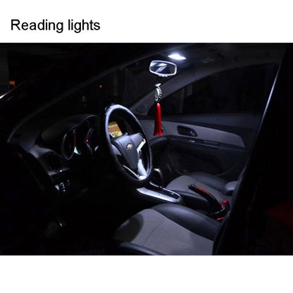 2 PCS T10 1.5W 60LM 1 LED Red COB LED Brake Light for Vehicles, DC12V(Red) - Instrument Lights by buy2fix | Online Shopping UK | buy2fix