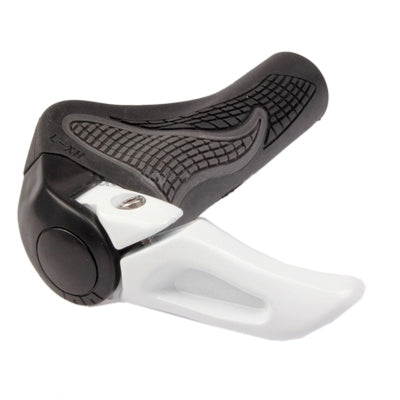 Ergonomic Combination Sets Handlebar with Vice(White) - Outdoor & Sports by buy2fix | Online Shopping UK | buy2fix