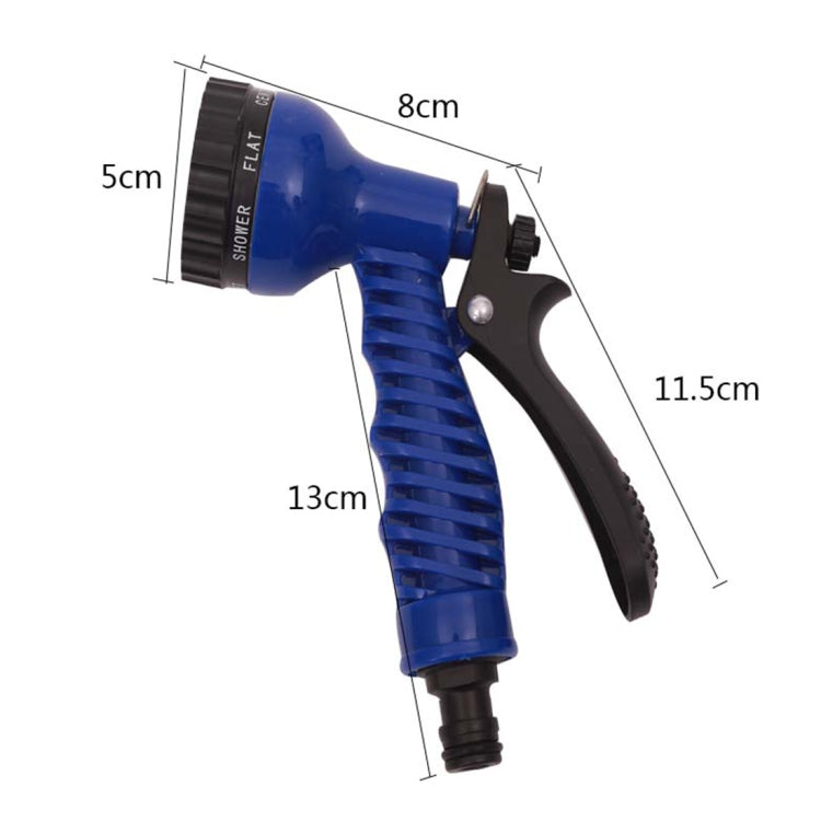 Durable Flexible Dual-layer Water Pipe Water Hose, Length: 2.5m -7.5m (US Standard)(Blue) - Car Washer & Accessories by buy2fix | Online Shopping UK | buy2fix