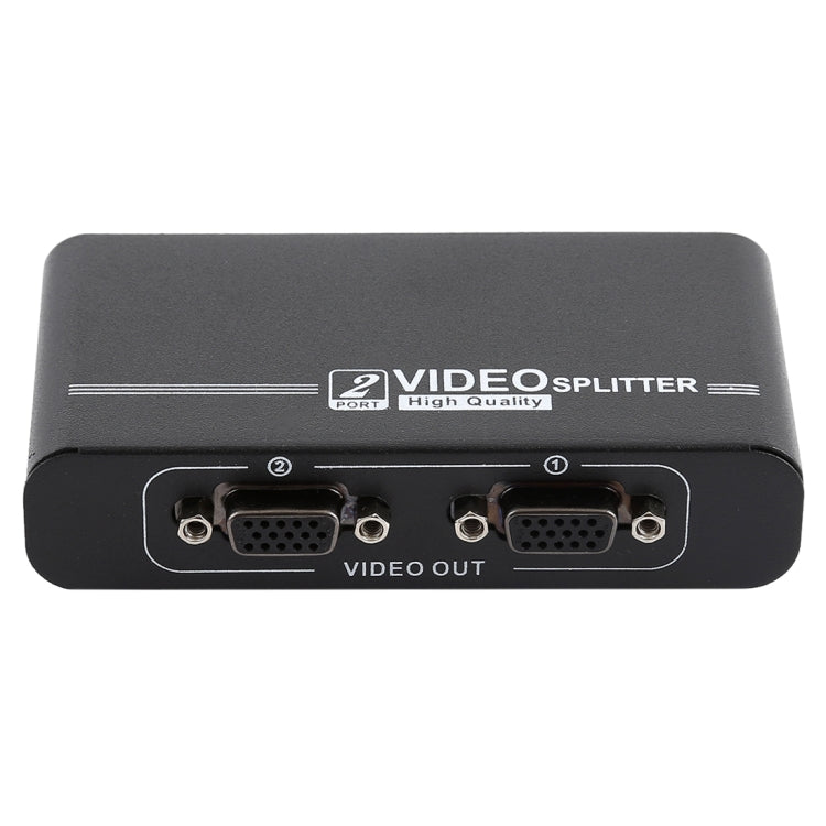 VGA-102A 1 to 2 Ports 1920 x 1440 VGA Splitter - VGA Splitters by buy2fix | Online Shopping UK | buy2fix