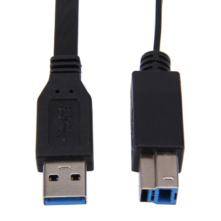 USB 3.0 AM to BM Cable, length: 1.8m(Black) - USB 3.0 by buy2fix | Online Shopping UK | buy2fix