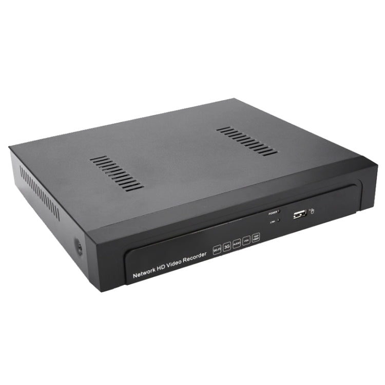 N4/1U-POE 4CH HDD NVR Digital Video Recorder, Support VGA / HDMI / USB - Security by buy2fix | Online Shopping UK | buy2fix