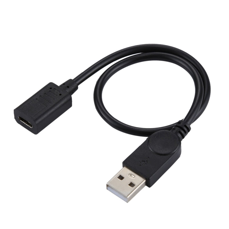 USB-C / Type-C Female to USB 2.0 Male Adapter Cable, Total Length: 33cm - USB-C & Type-C Cable by buy2fix | Online Shopping UK | buy2fix