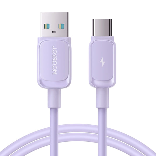 JOYROOM S-AC027A14 Multi-Color Series 3A USB to USB-C / Type-C Fast Charging Data Cable, Length:1.2m(Purple) -  by JOYROOM | Online Shopping UK | buy2fix