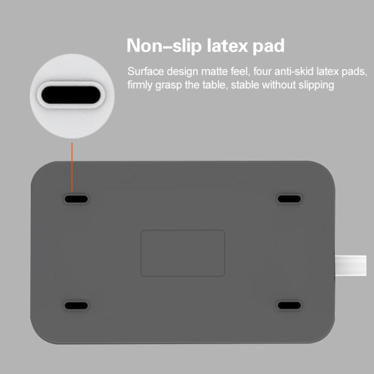 LDNIO SC3604 6 x USB Ports Multi-function Travel Home Office Socket, Cable Length: 2m, EU Plug - Consumer Electronics by LDNIO | Online Shopping UK | buy2fix